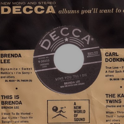 Brenda Lee - Dynamite / Love You Till I Die