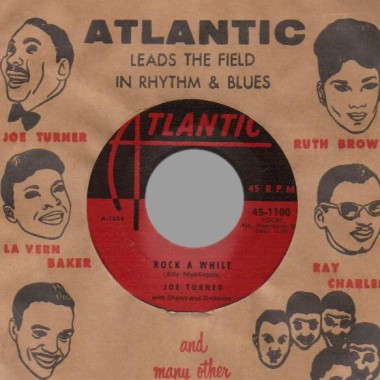 JOE TURNER - Lipstick Powder And Paint / Rock A While - 45T (SP 2 titres)