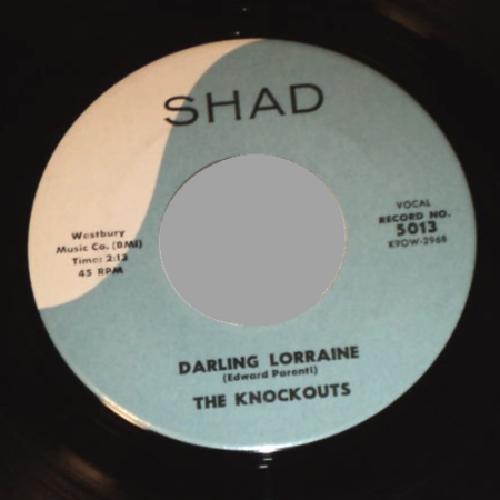THE KNOCKOUTS - Riot In Room 3c / Darling Lorraine - 45T (SP 2 titres)