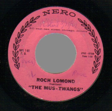THE MUS TWANGS - Marie / Roch Lomond - 45T (SP 2 titres)