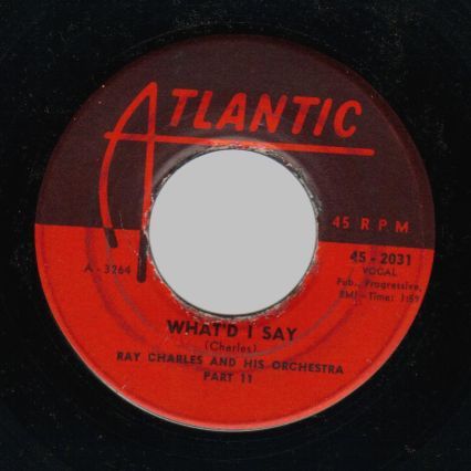 RAY CHARLES - What'd I Say Part 1 / Part 2 - 7inch (SP)