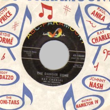 RAY CHARLES - Hit The Road, jack / The Danger Zone - 7inch (SP)
