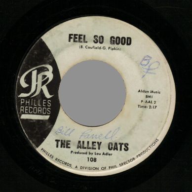 THE ALLEY CATS - Puddin-n' Tain / Feel So Good - 45T (SP 2 titres)