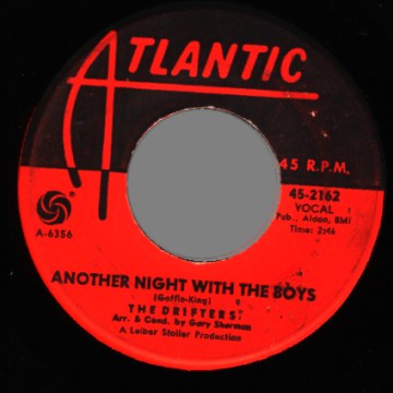 THE DRIFTERS - Another Night With The Boys / Up On The Roof - 45T (SP 2 titres)