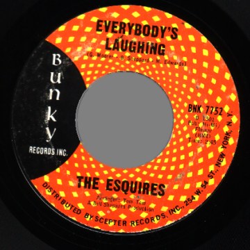 THE ESQUIRES - Everybody's Laughing / And Get Away - 45T (SP 2 titres)