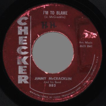 JIMMY MCCRACKLIN - The Walk / I'm To Blame - 7inch (SP)