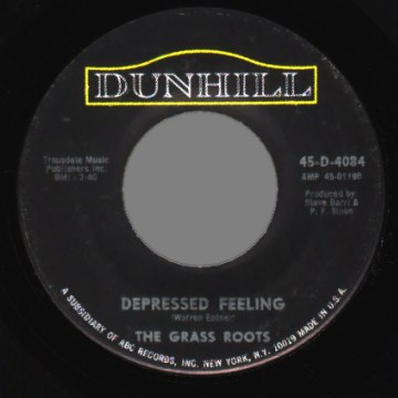 Grass Roots - Depressed Feeling / Let's Live For Today