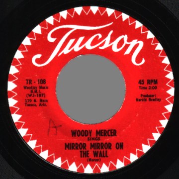 WOODY MERCER - You Be The Woman / Mirror Mirror On The Wall - 45T (SP 2 titres)