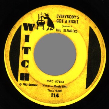 THE BLENDERS - Daughter / Everybody's Got A Right - 7inch (SP)
