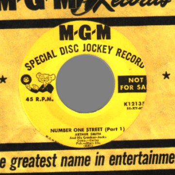 ARTHUR SMITH & HIS CRACKER-JACKS - Number One Street Part 1 / Part 2 - 45T (SP 2 titres)