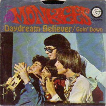 The Monkees Daydream+Believer+/+Goin'+Down 45RPM
