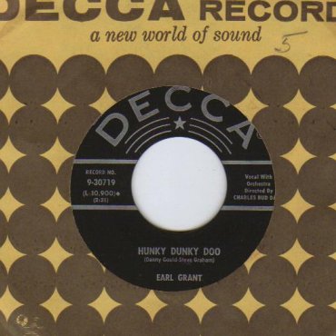 EARL GRANT - The End / Hunky Dunky Doo - 7inch (SP)