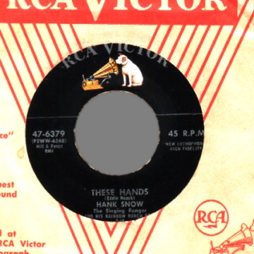 Hank Snow 7"