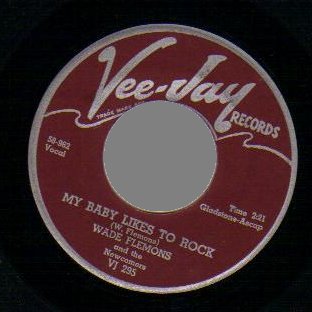 WADE FLEMONS - Here I Stand / My Baby Likes to Rock - 7inch (SP)