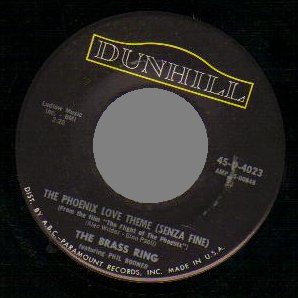 THE BRASS RING - Lightning bug / The phoenix love theme - 7inch (SP)