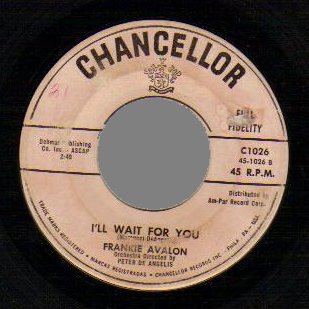 FRANKIE AVALON - What little girl / I'll wait for you - 45T (SP 2 titres)