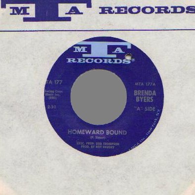 Byers,Brenda Other Side Of Me / Homeward Bound 7''
