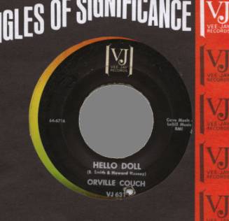 ORVILLE COUCH - Uncle read / Hello doll - 45T (SP 2 titres)