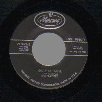 Platters - Only Because / The Mystery Of You