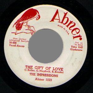 THE IMPRESSIONS - The Gift Of Love / At The County Fair - 7inch (SP)