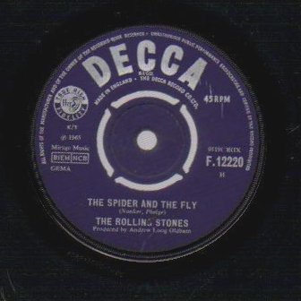 THE ROLLING STONES - I Cant get No Satisfaction / The Spider And The Fly - 7inch (SP)