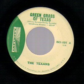 THE TEXANS - Green Grass of Texas / Bloody River - 45T (SP 2 titres)