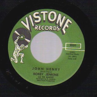 BOBBY JENKINS - Troubles / John Henry - 7inch (SP)