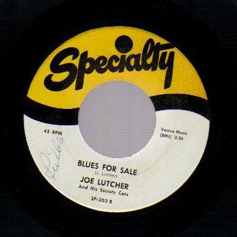 JOE LUTCHER - Rockin' Boogie / Blues For Sale - 7inch (SP)