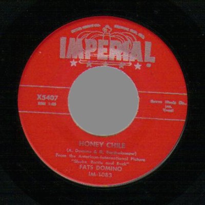 Domino,Fats Blueberry+Hill+/+Honey+Chile 45RPM
