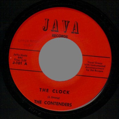 THE CONTENDERS - The Clock / Look At Me - 45T (SP 2 titres)