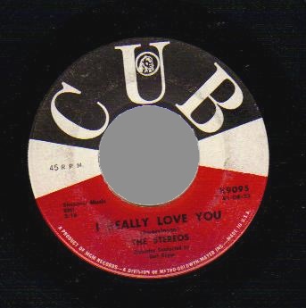 THE STEREOS - I Really Love You / Please Come Back To Me - 45T (SP 2 titres)