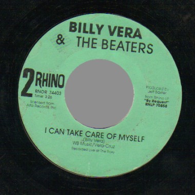 BILLY VERA & THE BEATERS - At This Moment / I Can Take Care Of Myself - 45T (SP 2 titres)