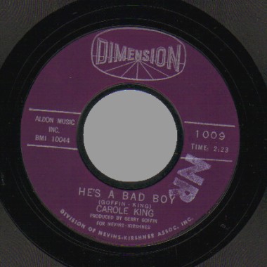 Carole King - He's A Bad Boy / We Grew Up Together