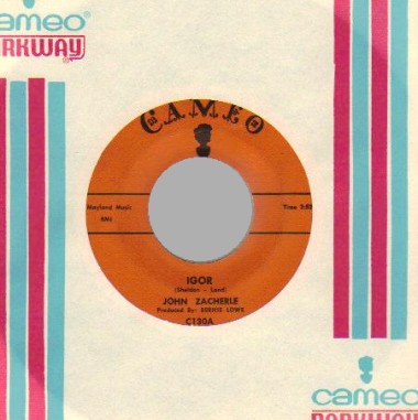 John Zacherle The Cool Ghoul Igor+/+Dinner+With+Drac 45RPM