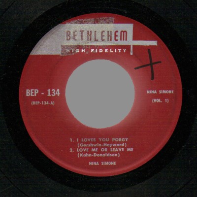 Nina Simone I+Loves+You+Porgy+/+Love+Me+Or+Leave+Me+/+Don't+Smoke+In+Bed+/+Good+Bait EP