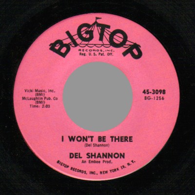 Del Shannon - Ginny In The Mirror / I Won't Be There