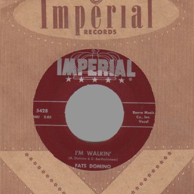 Fats Domino I'm+Walkin+/+I'm+In+The+Mood+For+Love 45RPM