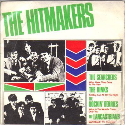 SEARCHERS, KINKS, ROCKIN' BERRIES, LANCASTRIANS - The Hitmakers Vol.3: - 45T (EP 4 titres)