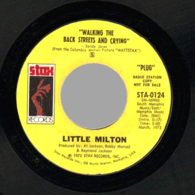 Little Milton - Before The Honeymoon / Walking The Back Streets And Crying
