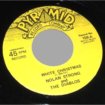 NOLAN STRONG & THE DIABLOS - White Christmas / Danny Boy - 45T (SP 2 titres)