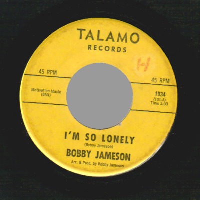 Bobby Jameson - I'm So Lonely / I Wanna Love You Album