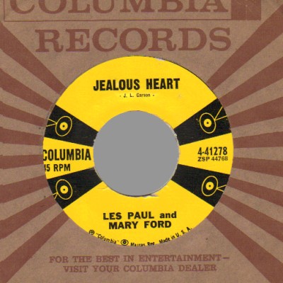 Les Paul & Mary Ford - Jealous Heart / Big Eyed Gal