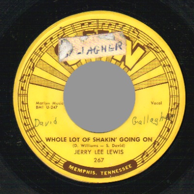 Jerry Lee Lewis Whole+Lot+Of+Shakin'+Going+On+/+It'll+Be+Me 45RPM