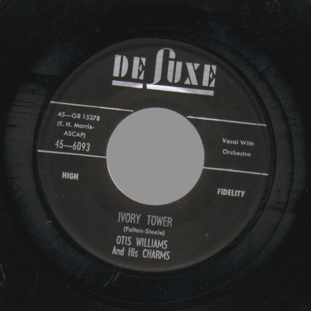 THE CHAMS (OTIS WILLIAMS &) - Ivory Tower / In Paradise - 45T (SP 2 titres)
