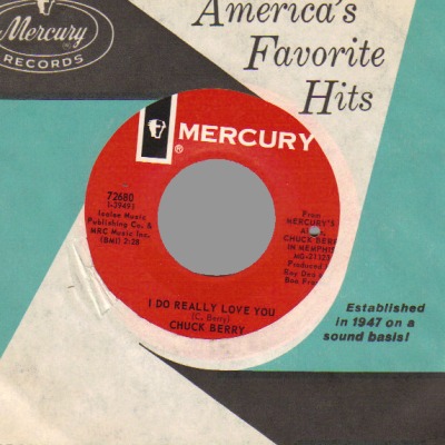 CHUCK BERRY - Back To Memphis / I Do Really Love You - 45T (SP 2 titres)