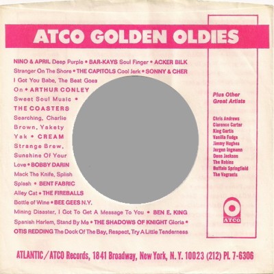 3 VINTAGE COMPANY SLEEVES - For 45rpm, Sleeve(s) only - Autres