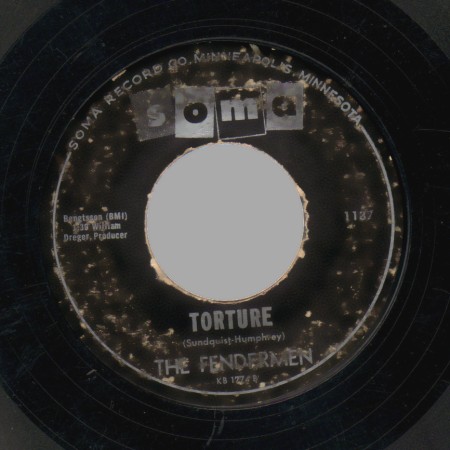 THE FENDERMEN - Mule Skinner Blues / Torture - 45T (SP 2 titres)