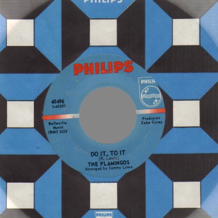 THE FLAMINGOS - Do It To It / Oh Mary Don't You Worry - 45T (SP 2 titres)