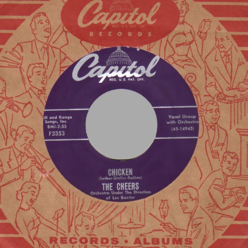 THE CHEERS - Chicken / Don't Do Anything - 45T (SP 2 titres)