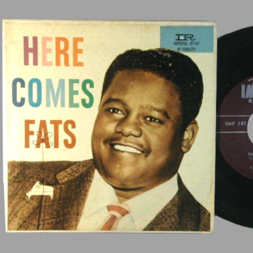 FATS DOMINO - Here Comes Fats EP - 45T (EP 4 titres)